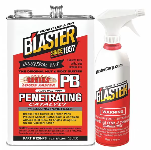 Penetrating Lubricant, Can, 1 gal, 20 to 120 degrees F, Petroleum Distillates